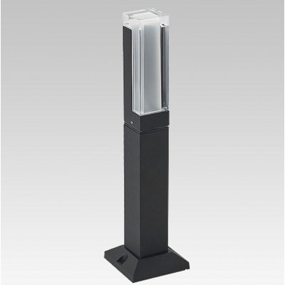 Φωτιστικό Κολωνάκι LED 10W 230V 400lm 3000K Θερμό φως 80cm Αλουμινίου Γραφίτη 96GRF308/BL